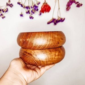 Wooden bowl set